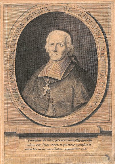 Portrait of Monseigneur Pierre de LANGLE by Unbekannt Unbekannt